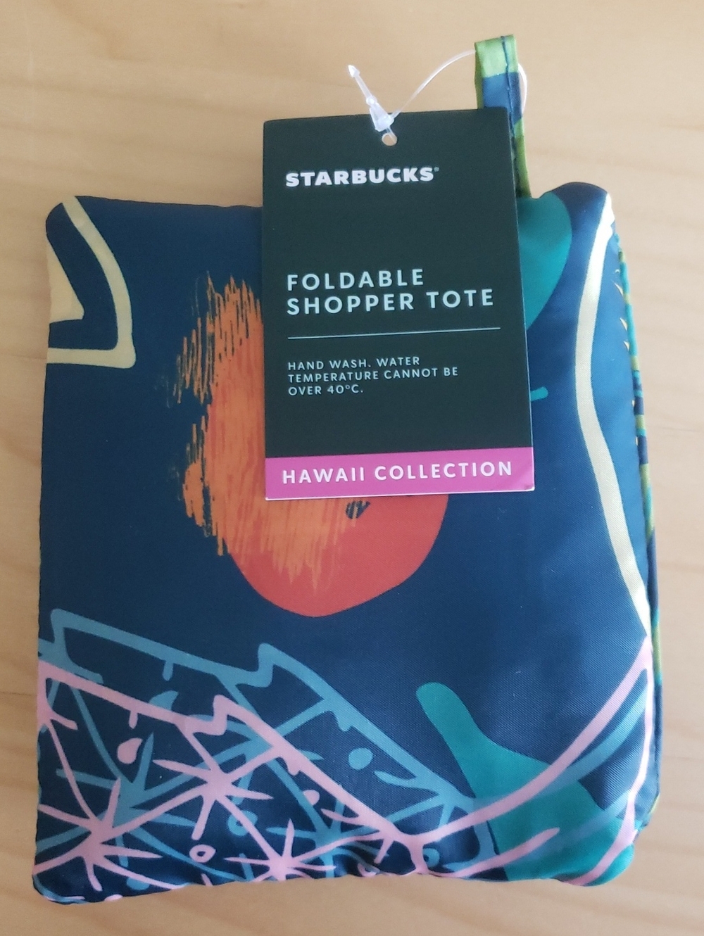 Starbucks Foldable Shopper Tote Hawaii Collection
